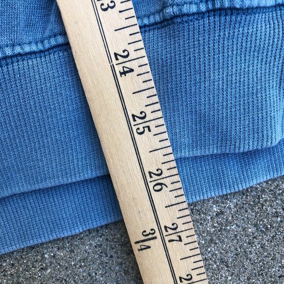 VTG U.S. APPAREL Yellowstone National Park Sweatshirt LG Men's Blue Crew Retro - Picture 2 of 8